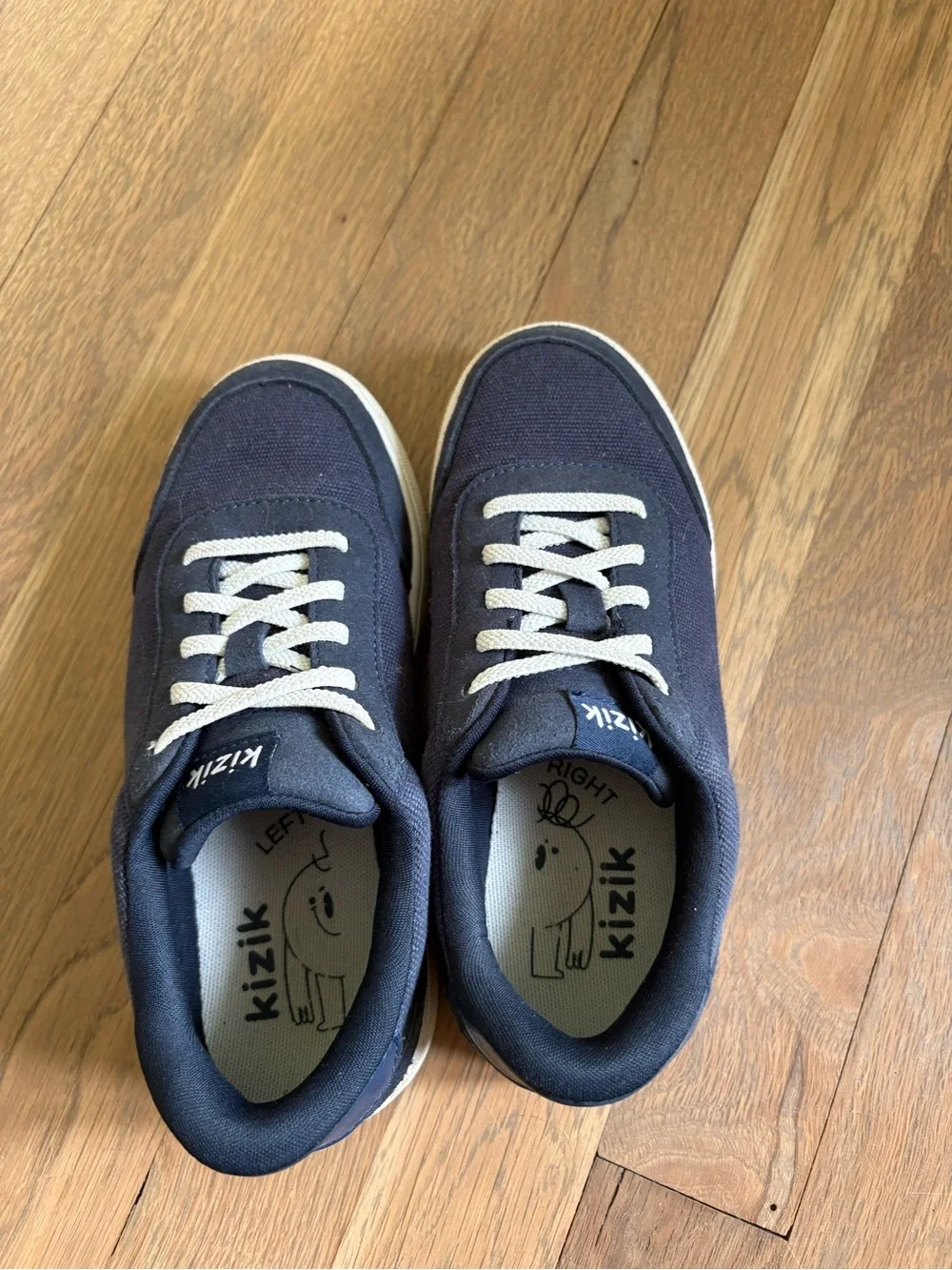 Kizik Prague unisex kids sneakers dusk blue